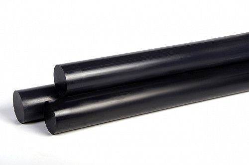 Капролон маслонаполненный стержень Ф 80 мм (~1000 мм, ~6,2 кг) г.Клин