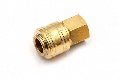 Пневмофитинг латунный БРС SF 1/4 "Мама" + внутренняя резьба (Евро)
