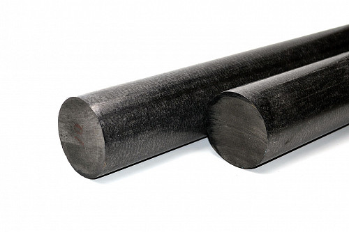 Полиацеталь черный стержень Ф 70 мм ПОМ-С (L=1000 мм, ~6,0 кг)