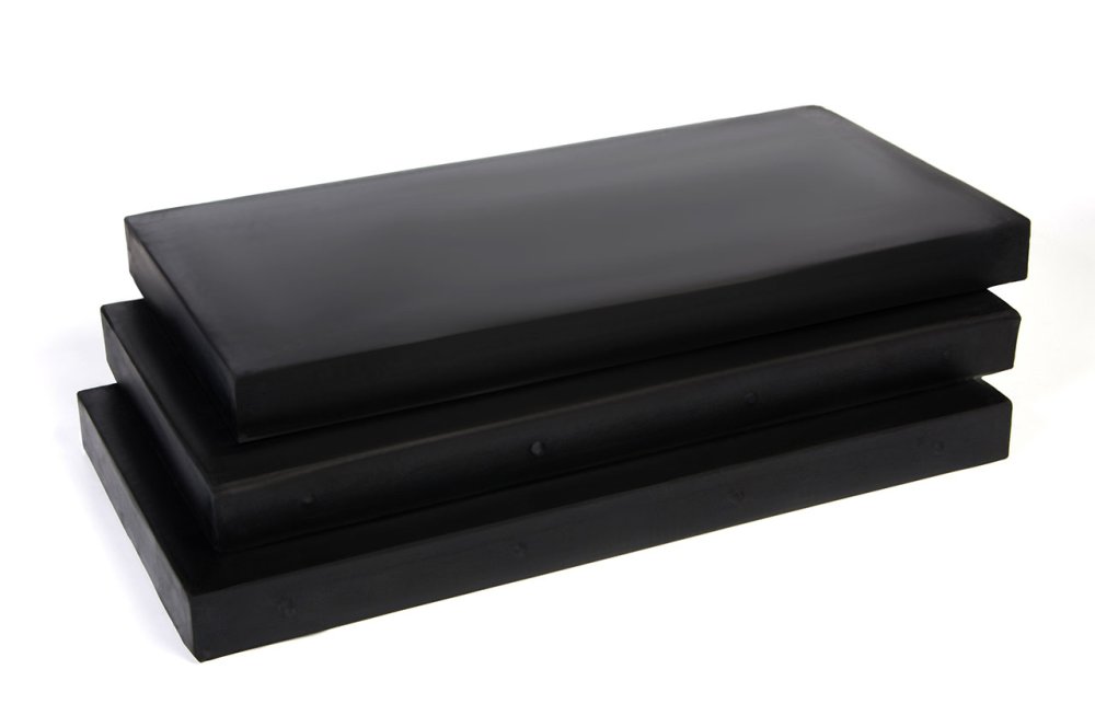 Техпластина для дорожной техники 500х250х40 мм