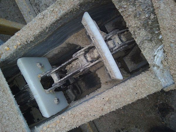 Цепь редлера со скребками для элеватора