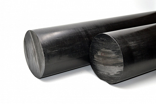 Полиацеталь черный стержень Ф110 мм ПОМ-С (L=1000 мм, ~14,8 кг)