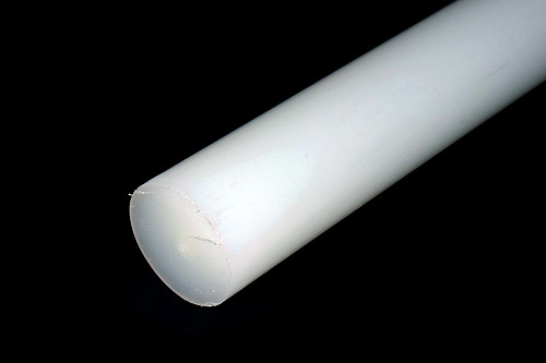 Полипропилен стержень Ф 90 мм PP (~1000 мм, ~6,3 кг) экстр. Китай