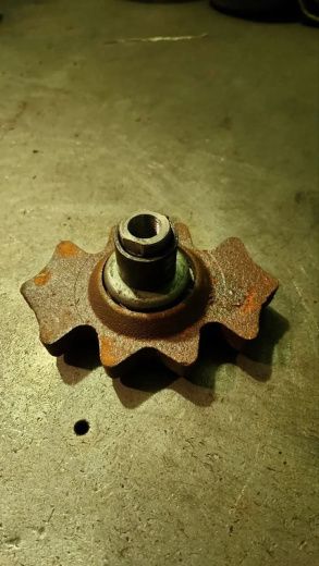 Встряхиватель (в сборе , средней стенки) КТН 37.030