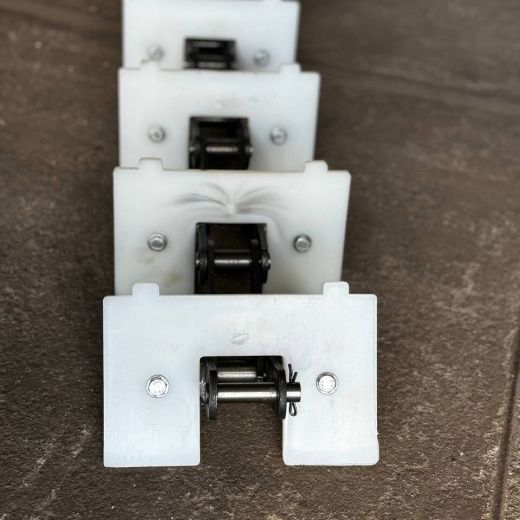 Цепь редлера со скребками для элеватора