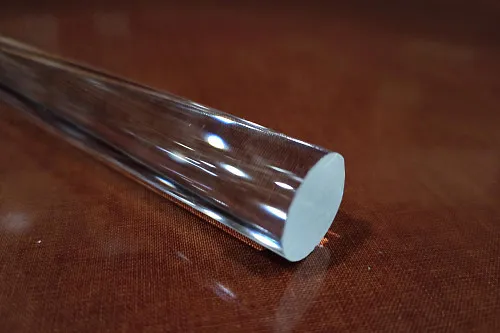 Оргстекло стержень ПММА Ф 30 мм (~1000 мм, ~0,86 кг) Китай